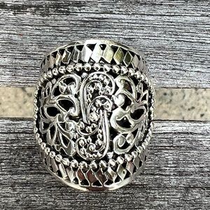 Artisan Collection of Bali 925 stamped Filigree Ring size 9